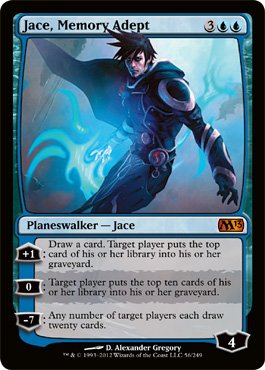 Magic: the Gathering - Jace, Memory Adept (56) - Magic 2013