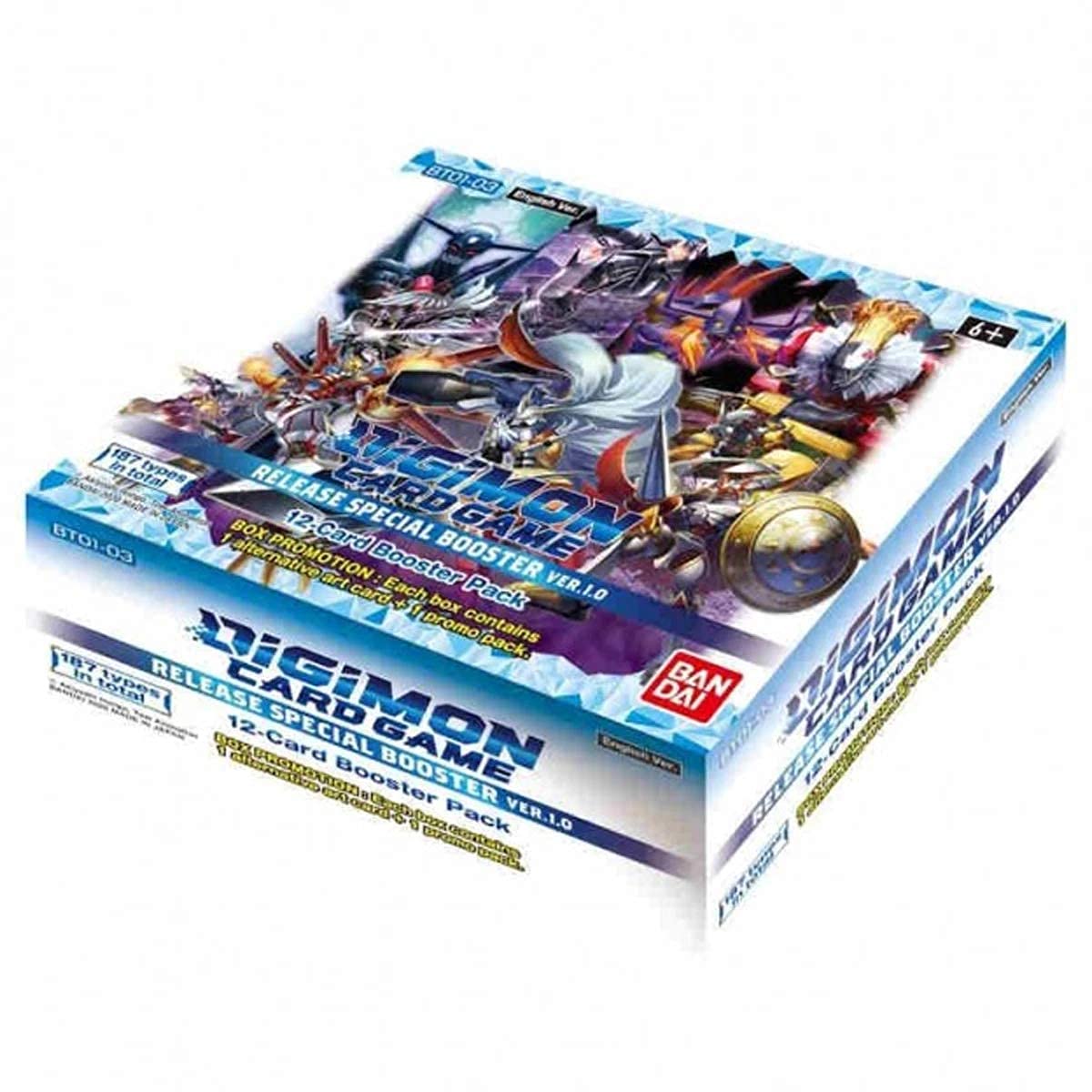 Bandai - Digimon Card Game: Release Special Booster Version.1.0 - Trading Card Game