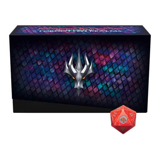 Magic: The Gathering Adventures in The Forgotten Realms Bundle | 10 Draft Boosters (150 Magic Cards) + Accessories