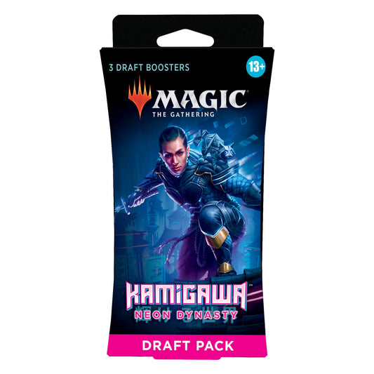Magic: The Gathering Kamigawa: Neon Dynasty 3-Booster Draft Pack | 45 Magic Cards