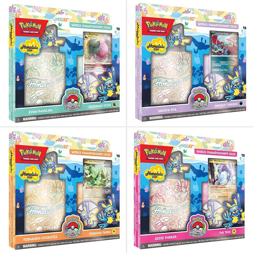 2024 Pokémon TCG World Championships Deck (One Random Deck)