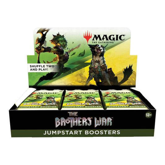 Magic: The Gathering Bundle - Jumpstart 2022 Booster Box (24 Packs) + Brothers’ War Jumpstart Booster Box (18 Packs)