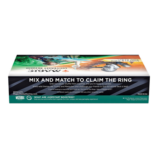 Magic: The Gathering The Lord of The Rings: Tales of Middle-Earth Jumpstart Booster Box (18 Packs) - 2-Player Card Game