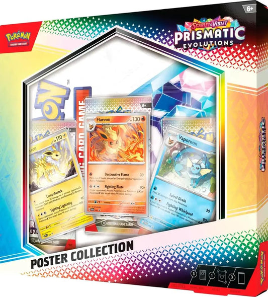 Pokemon TCG: Scarlet & Violet—Prismatic Evolutions Poster Collection