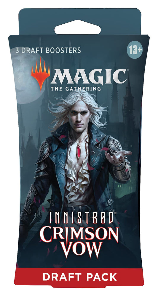Magic: The Gathering Innistrad: Crimson Vow 3-Booster Draft Pack | 45 Magic Cards