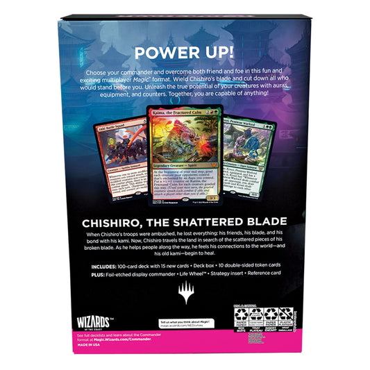 Magic: The Gathering Kamigawa: Neon Dynasty Commander Deck – Upgrades Unleashed (Red-Green)