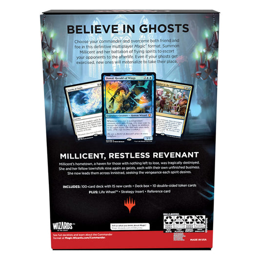 Magic: The Gathering Innistrad: Crimson Vow Commander Deck – Spirit Squadron (White-Blue)