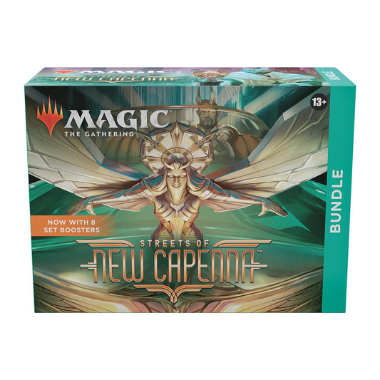 Magic: The Gathering Streets of New Capenna Bundle | 8 Set Boosters + Accessories
