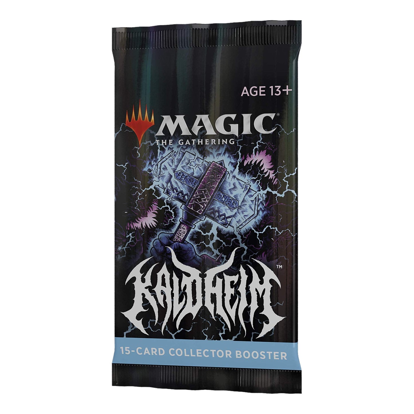 Magic: The Gathering Kaldheim Collector Booster Pack, 15 Magic Cards, Multi