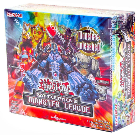 Yugioh Battle Pack 3: Monster League Booster Box