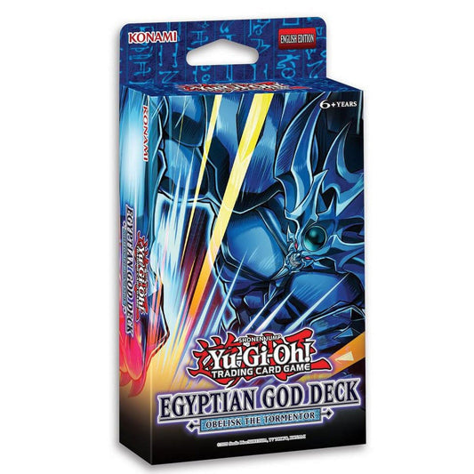 Yu-Gi-Oh! TCG: Egyptian God Deck - Obelisk The Tormentor (Unlimited Edition, Blue)