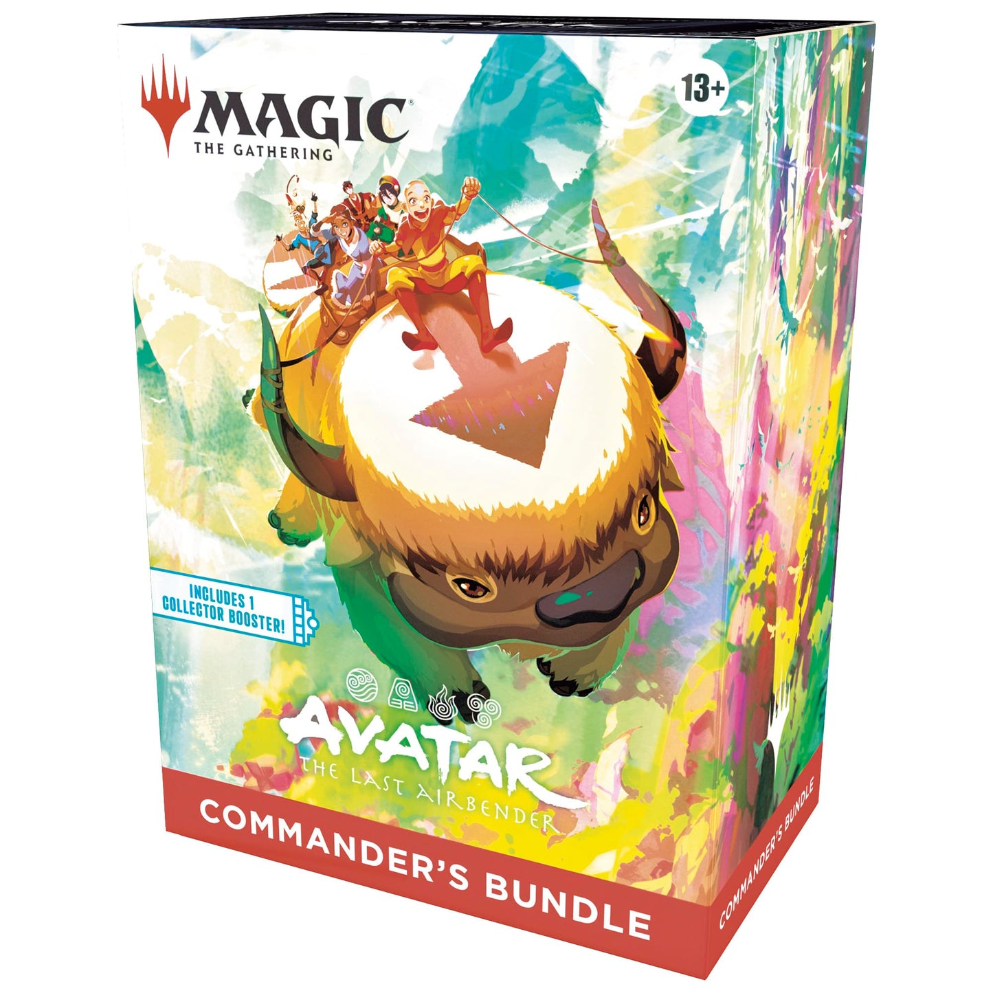 Magic: The Gathering | Avatar: The Last Airbender Commander’s Bundle | Includes 1 Collector Booster, 9 Play Boosters, 5 Borderless Cards, 30 Lands + Exclusive Accessories