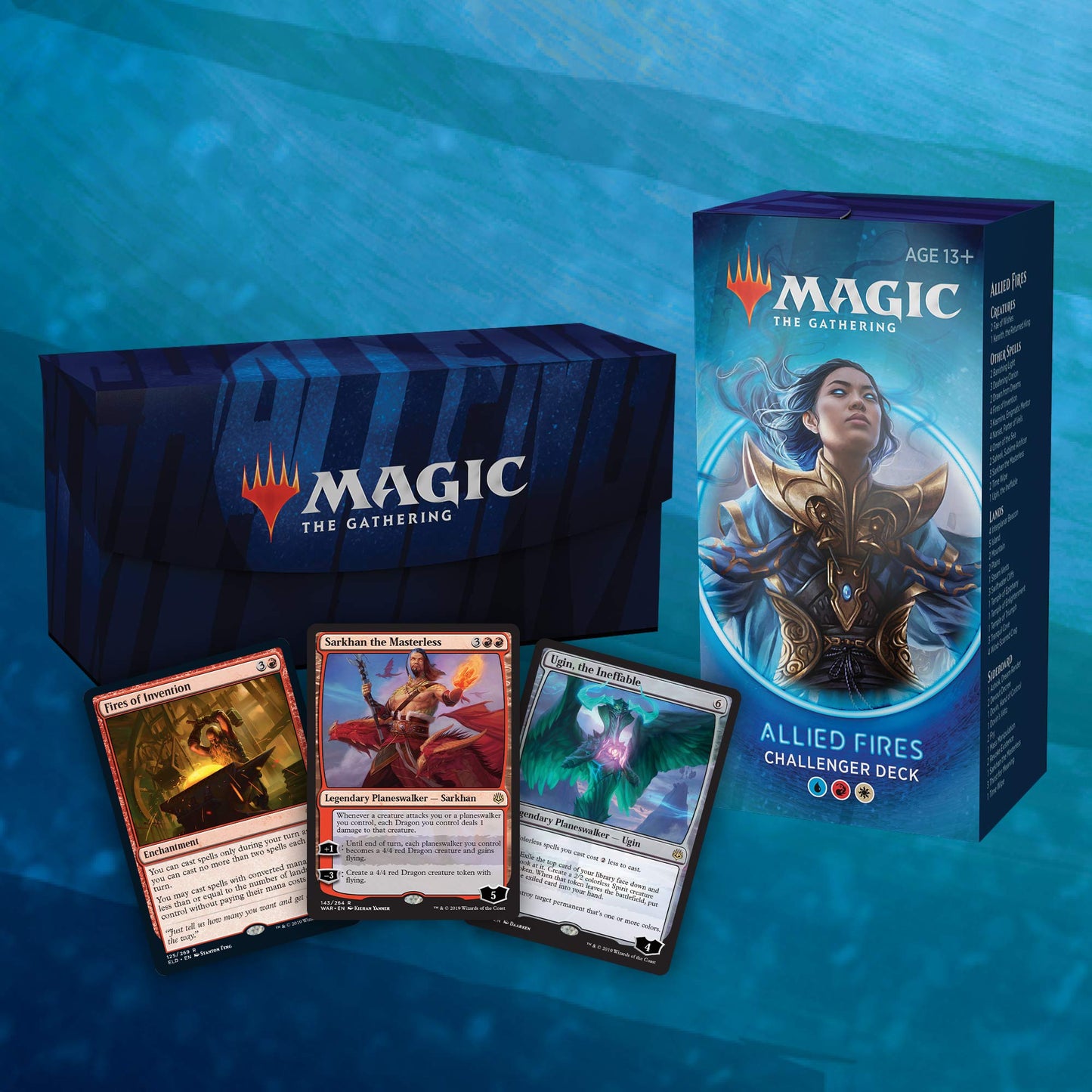 Allied Fires Deck | Magic: The Gathering Challenger Deck 2020 | Tournament-Ready | 75 Cards + Tokens