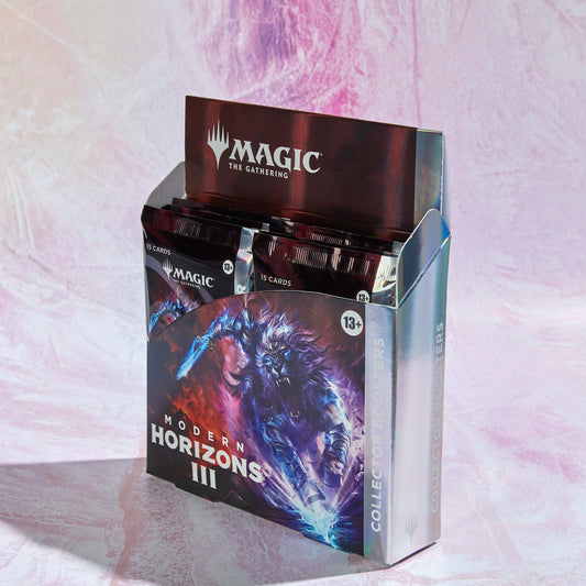 Magic: The Gathering Modern Horizons 3 Collector Booster Box - 12 Packs (180 Magic Cards)