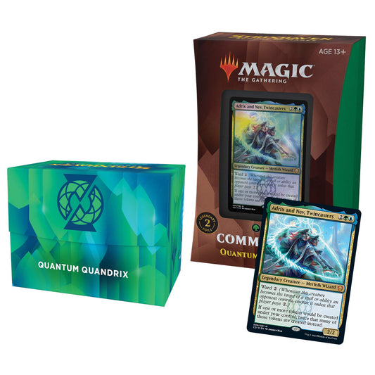 Magic: The Gathering Strixhaven Commander Deck Bundle – Includes 1 Silverquill Statement + 1 Prismari Performance + 1 Witherbloom Witchcraft + 1 Lorehold Legacies + 1 Quantum Quandrix