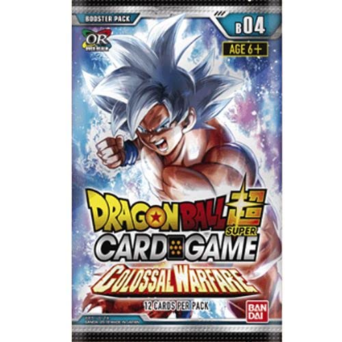 Asmodee BCLDBBO7832 Dragon Ball Super CG: Booster Pack B04 Colossal Warfare, Multicoloured