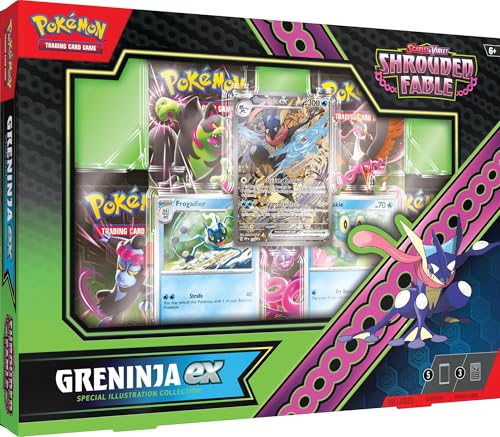 Pokémon TCG: Scarlet & Violet - Shrouded Fable Kingdra ex/Greninja ex Special Illustration Collection