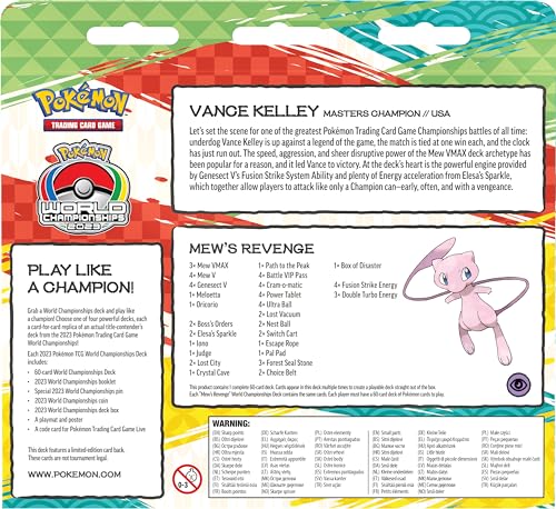 2023 Pokemon TCG World Championships Deck – Vance Kelley …