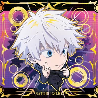 【Magical 5-28 Satoru Gojo (Special Rare)】 Nifurumesyon Magical Warfare Deformed Seal Wafer Vol.5