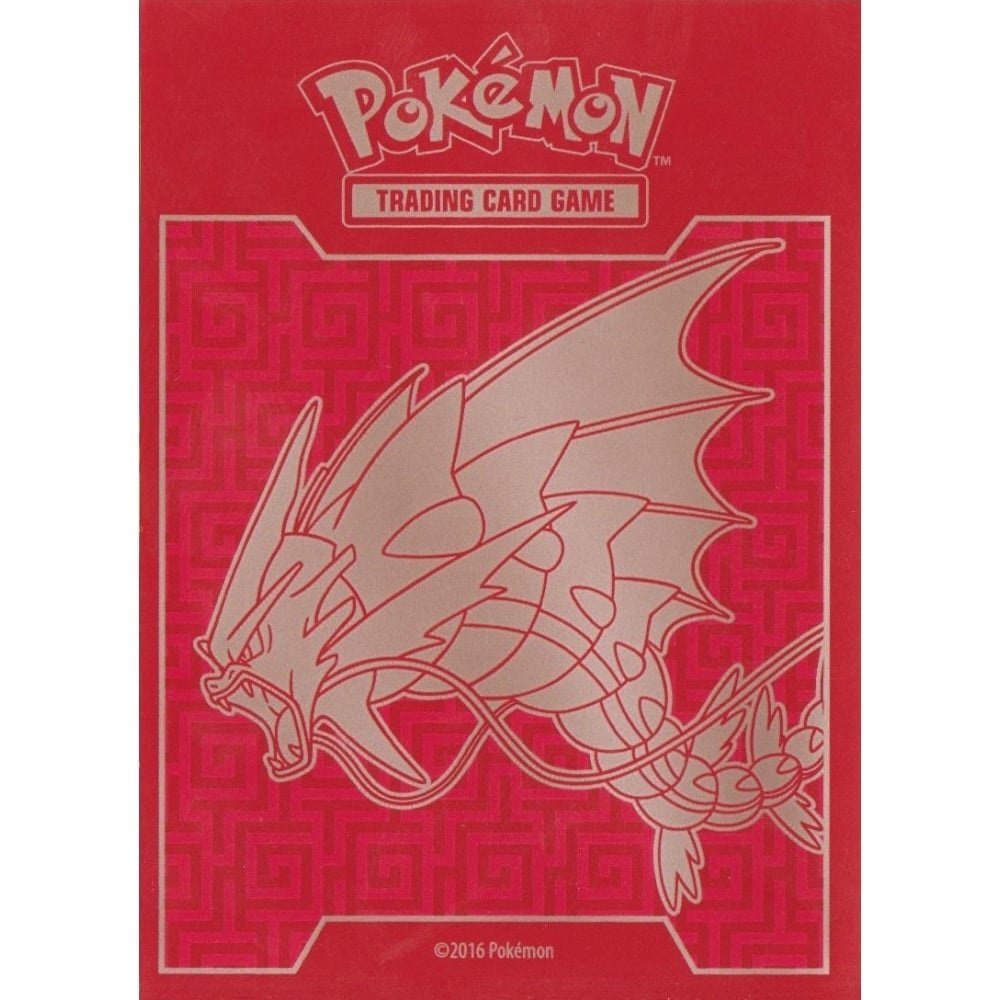 65 Mega Gyarados EX Sleeves / Deck Protectors (for Pokemon Cards) From Breakpoint Elite Trainer Box