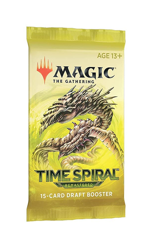 Card Game Magic: The Gathering Draft Booster Pack Lot MTG Time Spiral Remastered Individual Pack