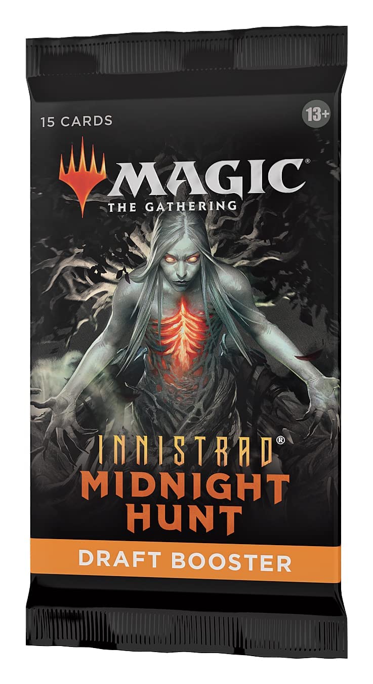 6 Packs Magic: The Gathering Draft Booster Pack Lot MTG Innistrad Midnight Hunt