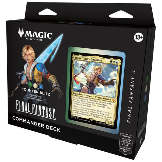 Magic: The Gathering Final Fantasy X Commander Deck - Counter Blitz