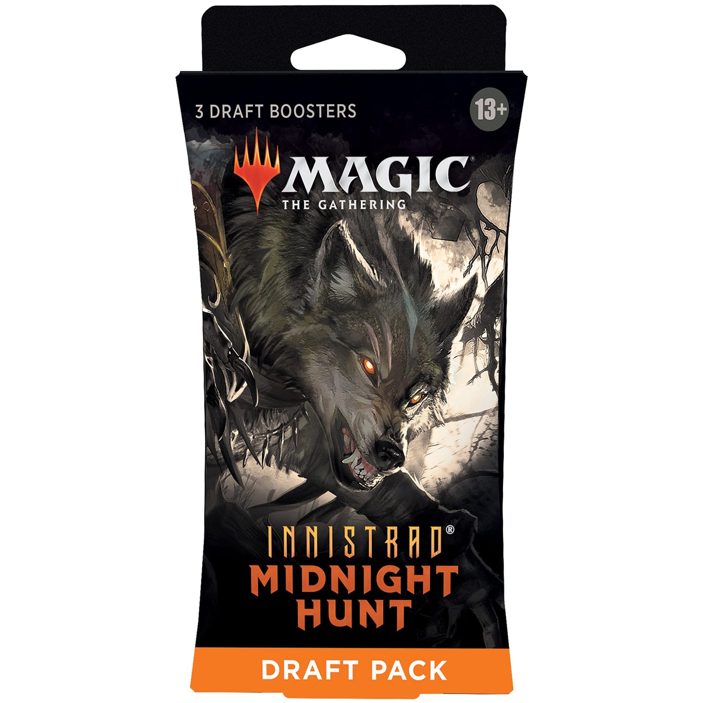 Magic: The Gathering Innistrad: Midnight Hunt 3-Booster Draft Pack | 45 Magic Cards