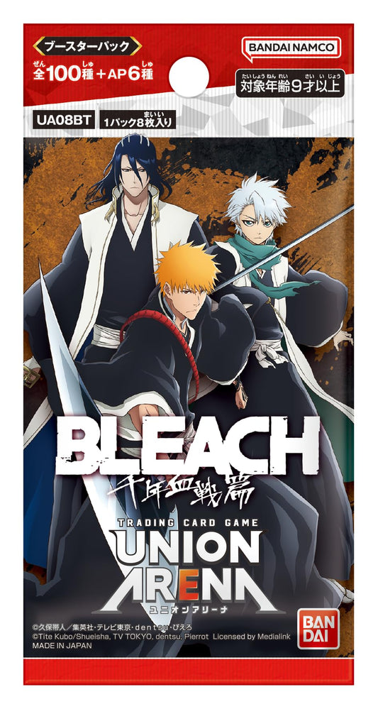 Bandai (BANDAI) UNION ARENA Booster Pack Bleach Millennium Blood Warfare [UA08BT] (Box) 16 Pack