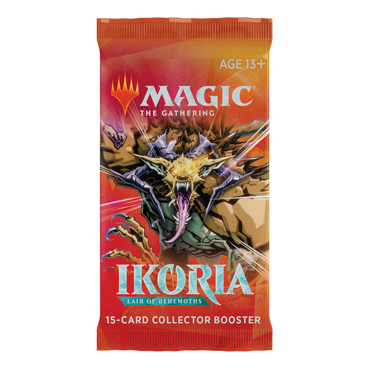 Magic: The Gathering Ikoria: Lair of Behemoths Collector Booster | 15 Card Booster Pack | Stylized Collectible Cards
