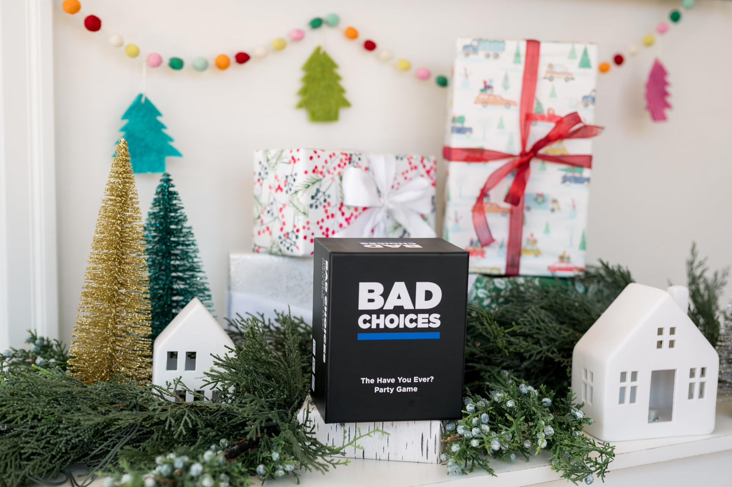 BAD CHOICES Party Game + After Dark Edition Set - Hilarious Adult Card Game for White Elephant Parties, Stocking Stuffers and Board Games Night with Your Friends