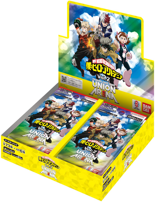 Bandai (BANDAI) UNION ARENA Booster Pack, My Hero Academia Vol.2 [EX06BT] (Box) 16 Pack